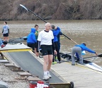 Tim Marcovy headed to the dock
